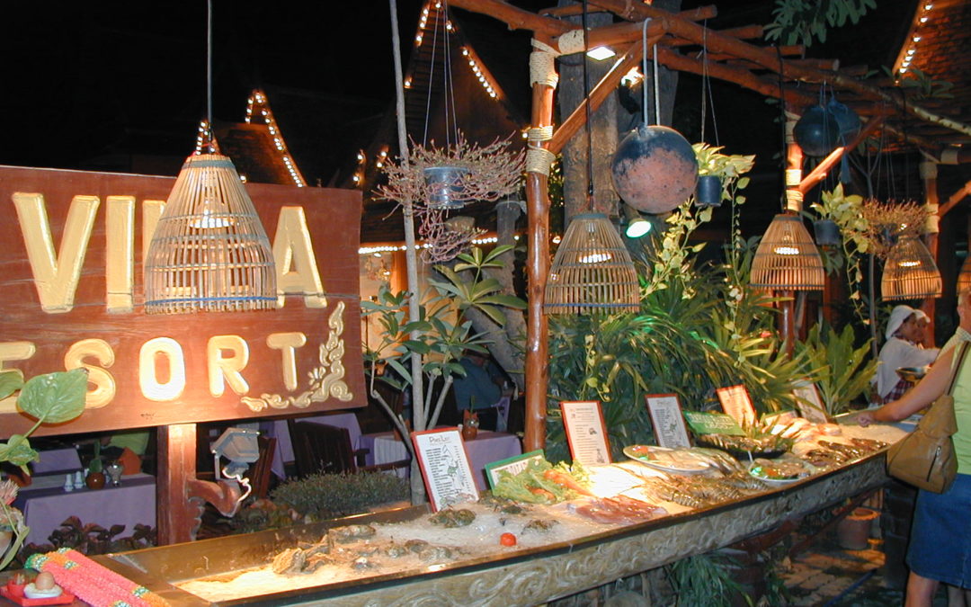 Marktbesuch am Abend